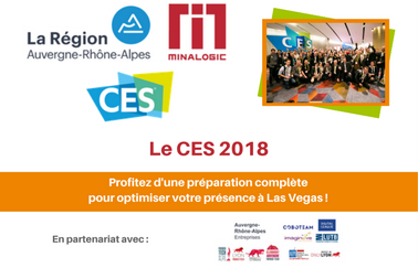 Minalogic vous accompagne au CES 2018