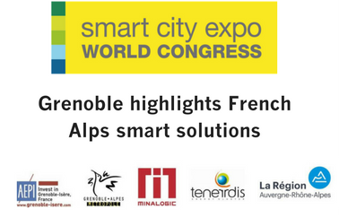 Pavillon isérois sur Smart city expo world congress