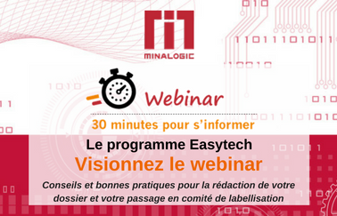 Concrétisez votre projet innovant avec le programme Easytech