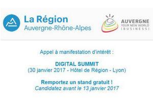 DIGITAL SUMMIT 2017 : Remportez un stand gratuit !