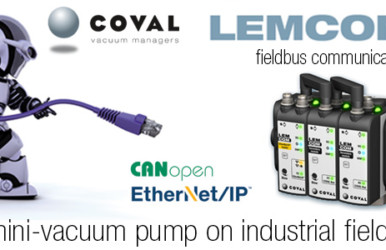 LEMCOM, first communicating vacuum pump on field bus