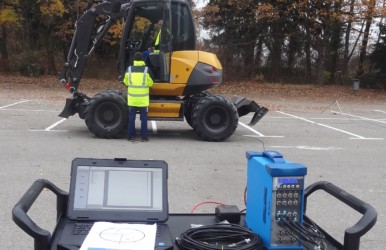 MECALAC Chooses OROS for Sound Measurements on Construction Equipment