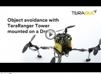 Drone Collision avoidance with TeraRanger Tower