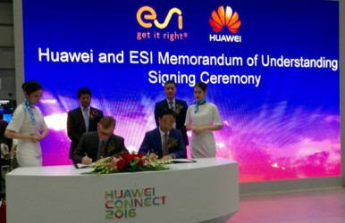 Huawei and ESI Sign a Memorandum of Understanding