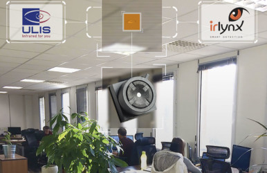 ULIS : Le capteur thermique d’activité ULIS sélectionné par Irlynx pour des projets dans les bâtiments intelligents
