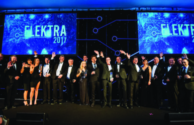 TELEDYNE E2V remporte le trophée du meilleur composant Semiconducteur Analogique de l'année aux Elektra Awards 2017