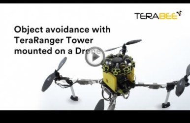 TERABEE : Système d’anti-collision pour drone avec la TeraRanger Tower