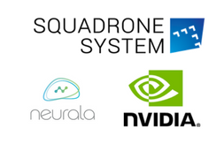 SQUADRONE SYSTEM, NEURALA et NVIDIA annoncent le premier drone autonome intelligent avec deep learning