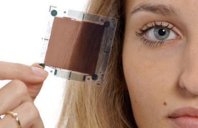 CAPTEUR D’IMAGE SUR PLASTIQUE