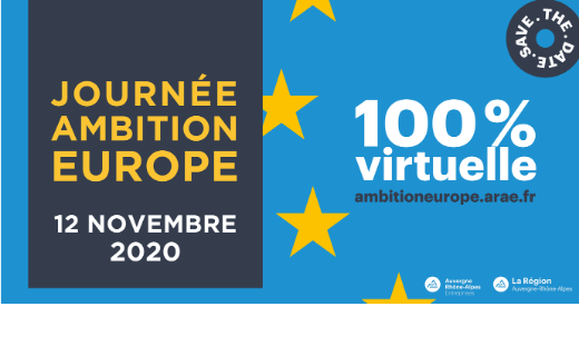 Ambition Europe 4 : une journée 100% virtuelle sur les financements européens