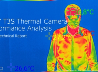 PISEO : IRay T3S thermal camera performance analysis” report