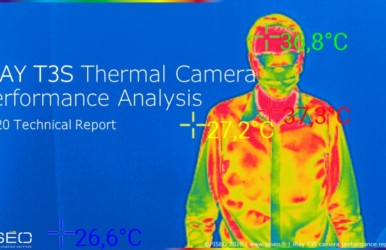 PISEO : IRay T3S thermal camera performance analysis” report