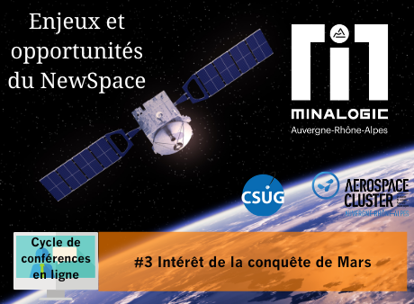Intérêt de la conquête de Mars - Enjeux et opportunités du Newspace Conférence N°3 :