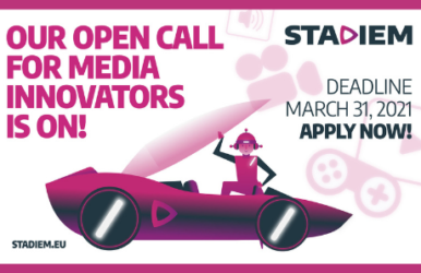 STADIEM : Appel aux innovations européennes dans le domaine des médias