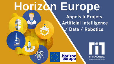 Horizon Europe - Présentation des AAP Artificial Intelligence / Data / Robotics