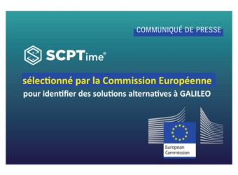 SCPTime, la filiale de GORGY TIMING, sélectionnée par la Commission Européenne