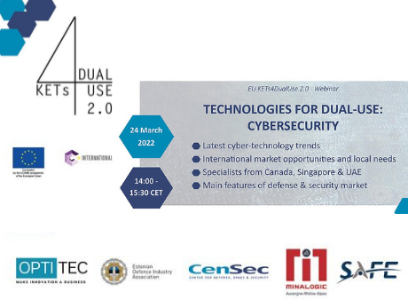 Cybersecurity for dual-use - EU KETs4DUAL-Use 2.0
