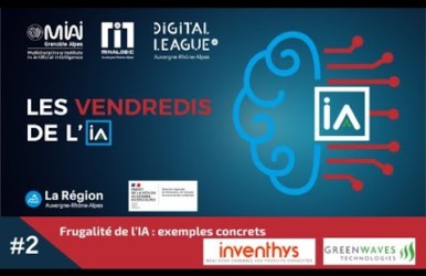 Vendredis IA#2 - Frugalité de l’IA : exemples concrets avec Inventhys et Greenwaves