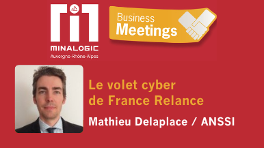 Le volet cyber de France Relance - Mathieu Delaplace, ANSSI