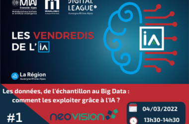 Les données, de l'échantillon au Big Data : comment les exploiter grâce à l'IA ? - Les vendredis de l'IA#1