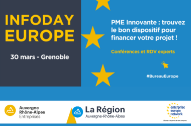 Infodays Europe – PME innovantes : trouvez le bon dispositif européen pour financer votre projet !