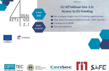 Access to EU funding for dual-use SMEs - EU KETs4DUAL-Use 2.0