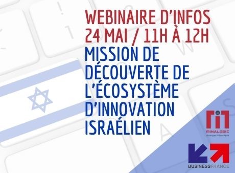 Webinaire d'information - Mission de découverte de l'écosystème d'innovation israélien