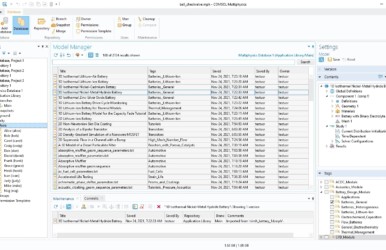 COMSOL complète son environnement de travail pour les projets de modélisation et de simulation avec son serveur du Gestionnaire de modèles