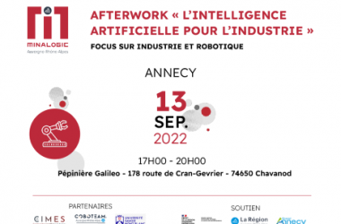 Afterwork "l’Intelligence Artificielle pour l’industrie" - Focus Industrie et Robotique