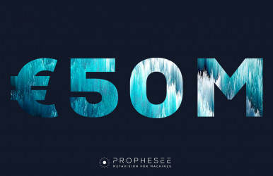Prophesee annonce une levée de fonds de 50 millions d’euros et l’entrée au Capital de Prosperity7