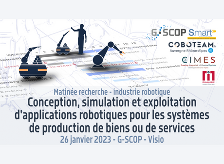 Conception, simulation et exploitation d’applications robotiques pour les systèmes de production