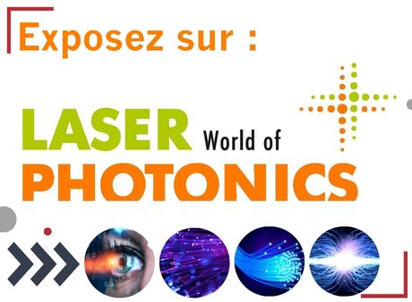 Exposez sur Laser World of Photonics 2023