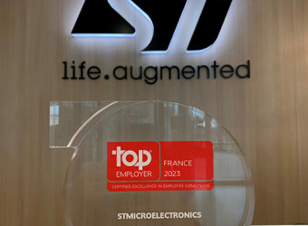 STMicroelectronics France reçoit la certification « Top Employer 2023 » en France