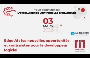 Edge AI - Les nouvelles opportunités et contraintes pour le développeur logiciel