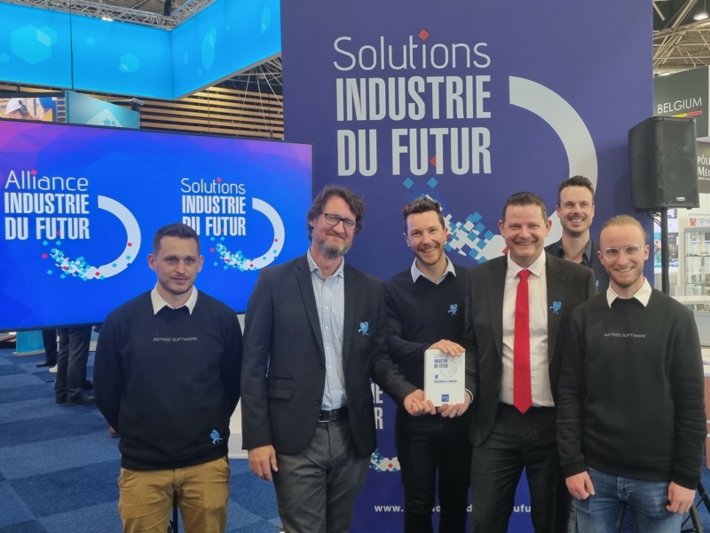 Astrée Software est le premier offreur de solutions labellisé « Vitrine Industrie du Futur » par l’AIF (Alliance pour l’Industrie du Futur).