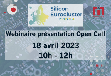 Webinaire de présentation de l'appel à projets Silicon Eurocluster
