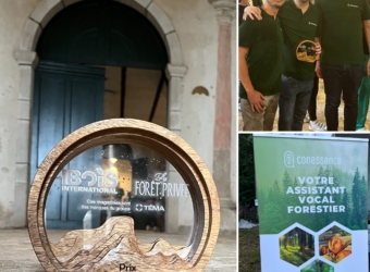 Taiwa obtient le prix de l'innovation pour Conessence, l’Assistant Vocal Forestier