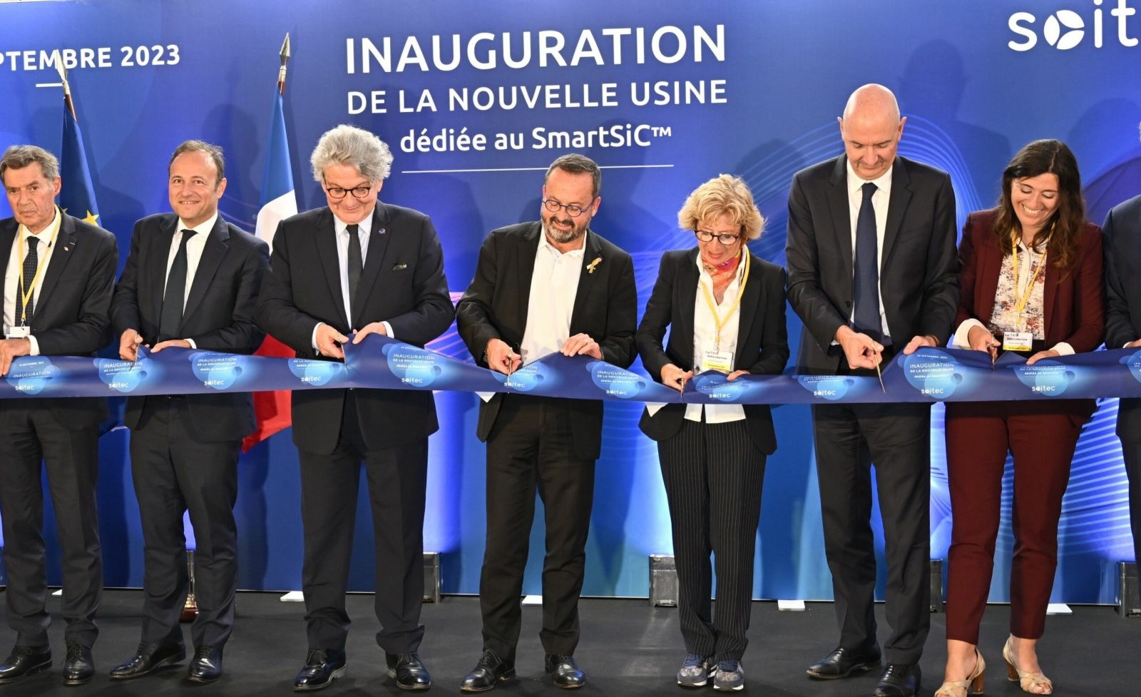 Avec sa nouvelle usine, Soitec positionne le SmartSiC™ comme un standard pour les futurs véhicules électriques