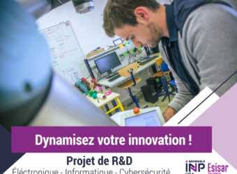 Esisar – Lancement de la campagne projet industriel 2024 !