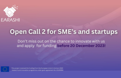 Ouverture de l’Open Call n°2 du projet EARASHI (AI, Data, Robotics)