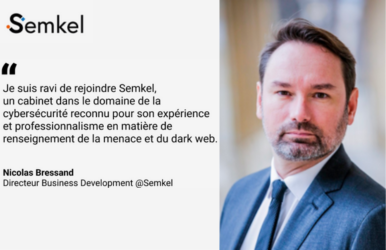 Nomination : Nicolas Bressand nommé Directeur Business Development de Semkel