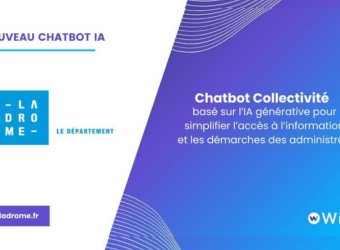 Wikit a déployé un chatbot 100% IA générative pour le département de la Drôme