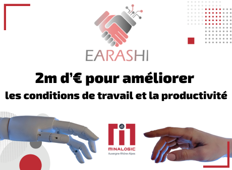 EARASHI : 2 millions d'euros attribués à des innovations en IA et robotique