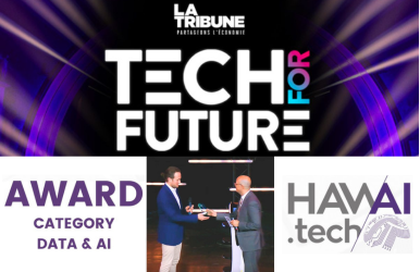 HawAI.tech récompensée lors de l&rsquo;événement Tech For Future dans la catégorie Data &#038; IA