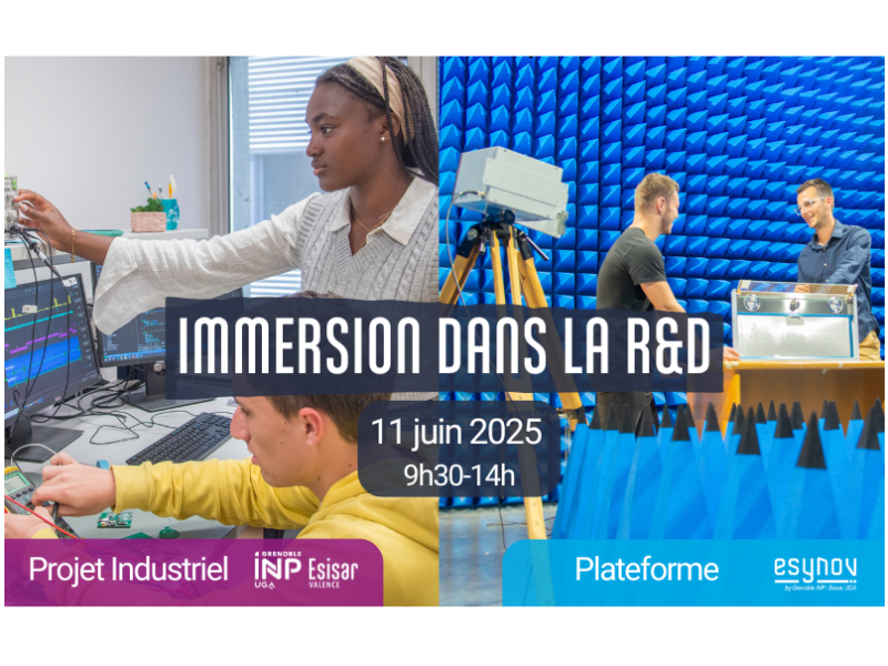 Participez à la journée d&rsquo;immersion dans la R&#038;D 2025 de Grenoble INP – UGA