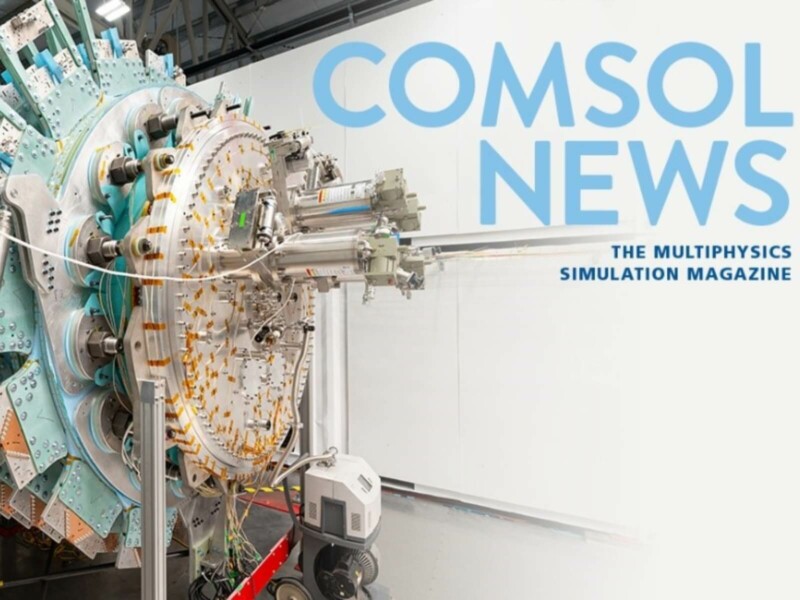 Sortie du COMSOL NEWS 2025, le magazine de la simulation multiphysique