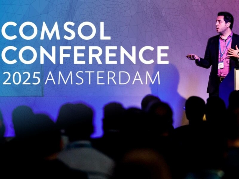 La conférence Européenne COMSOL 2025 se tiendra à Amsterdam