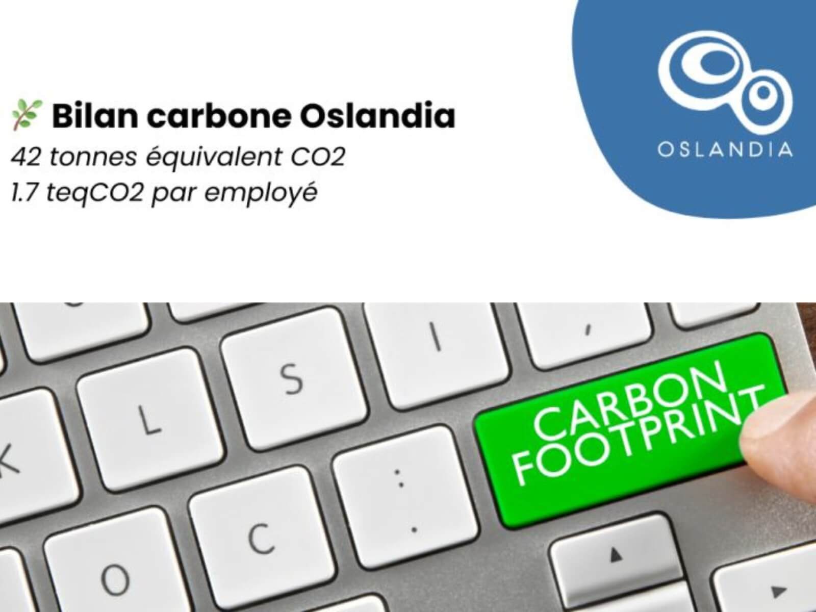 Oslandia a fait son bilan carbone