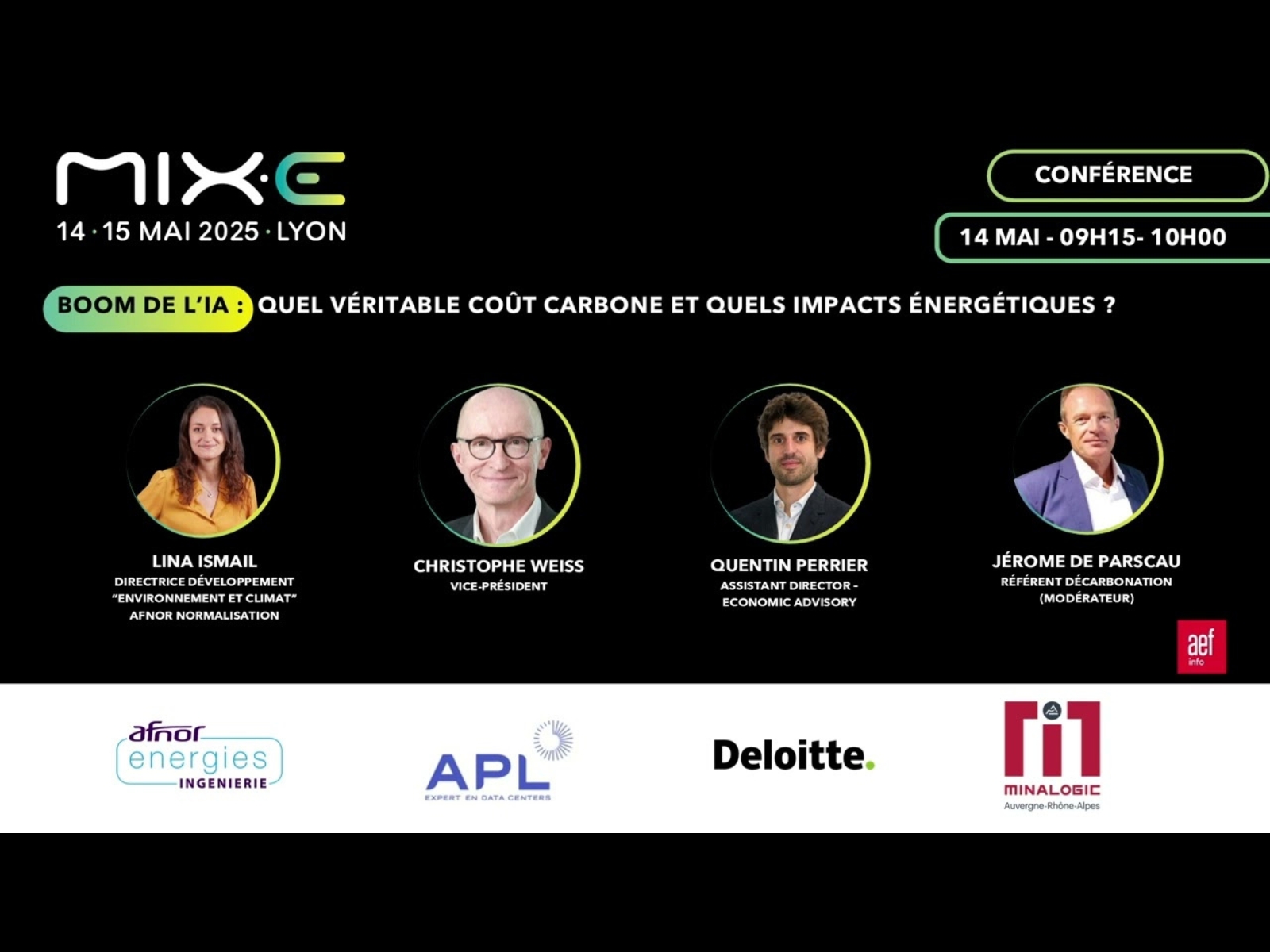 Table-ronde - Boom de l’IA : quel véritable coût carbone et quels impacts énergétiques ?