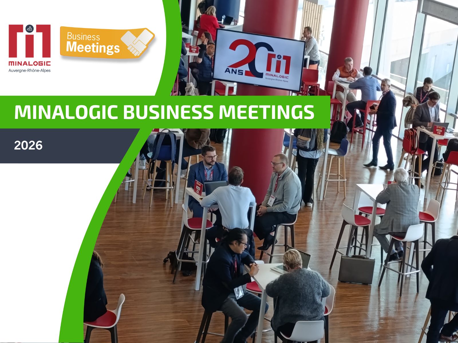 Minalogic Business Meetings 2026 : Le rendez-vous business incontournable des technologies du numérique !